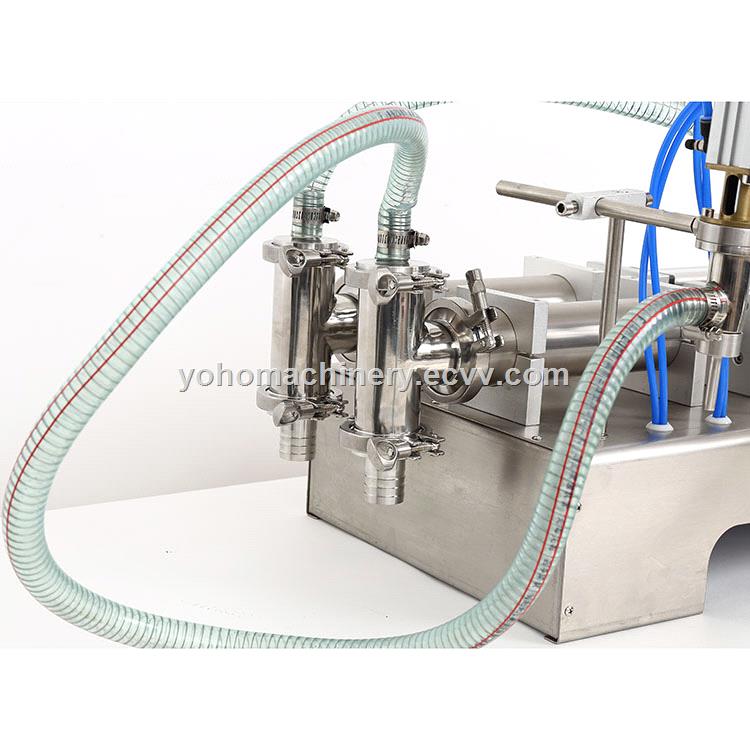 Electrical Double Head Horizontal Pouch Beverage Oil Filling Machine WaterLiquid Filling Machine