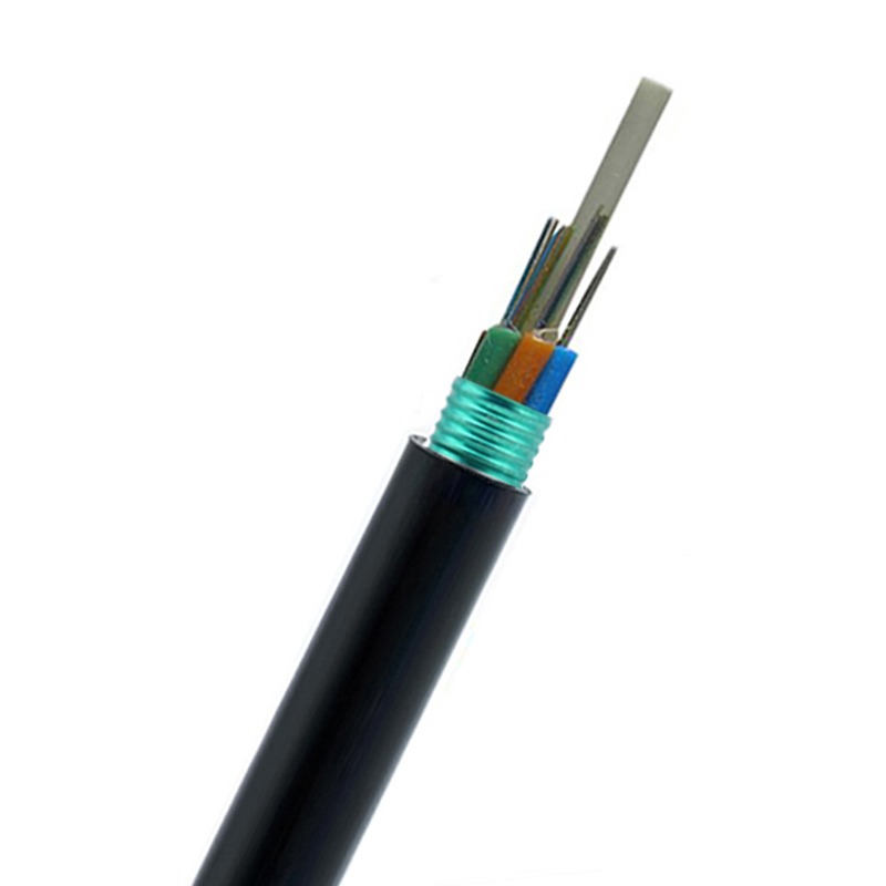 GYFTS 72 cores G652D right angle fiber optic cable outer door telecom fiber cable