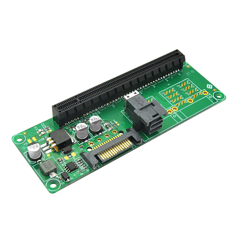 Linkreal 1 Port SFF8643 to PCIe x16 Slot Adapter Card