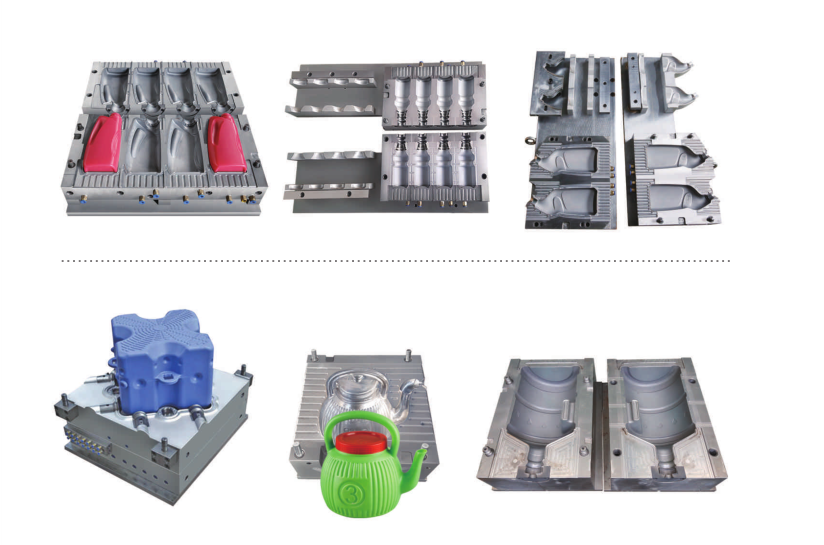 Plastic chair extrusion blow mould
