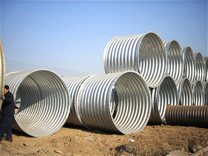 driveway corrugated culvert pipe with thickness 310mm