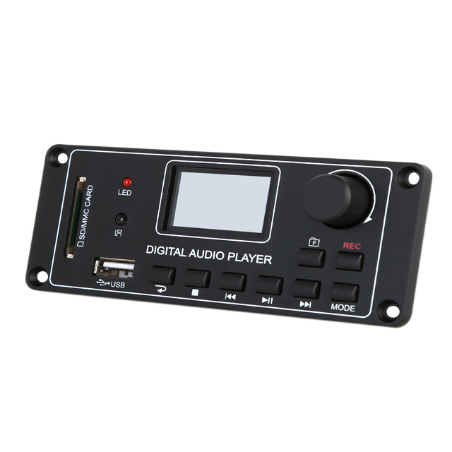 TDM156 High Quality MP3 Player Decoder Board Audio Digital Display MP3 Module Dot Matrix LCD Bluetooth USB SD FM