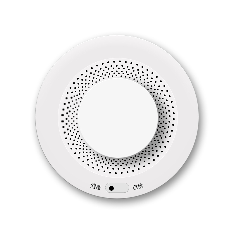 Battery operated Home security Wireless Smoke Detector Fire alarm system