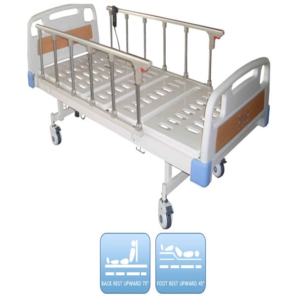 Two Function Electric Patient Bed Folded High Quality Hospital Physical Sick Bed