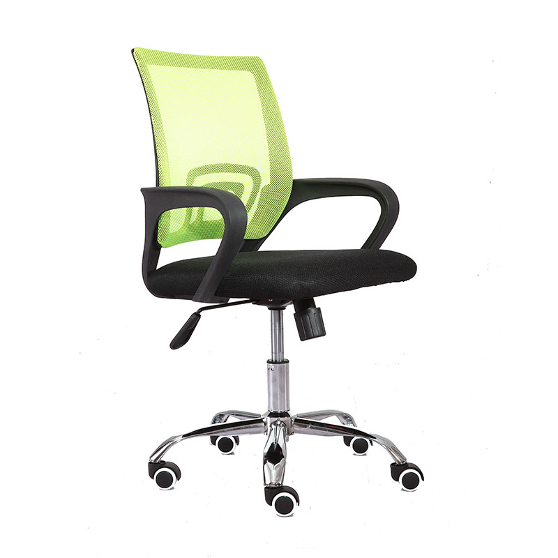 mesh swivel office chair with PP arm