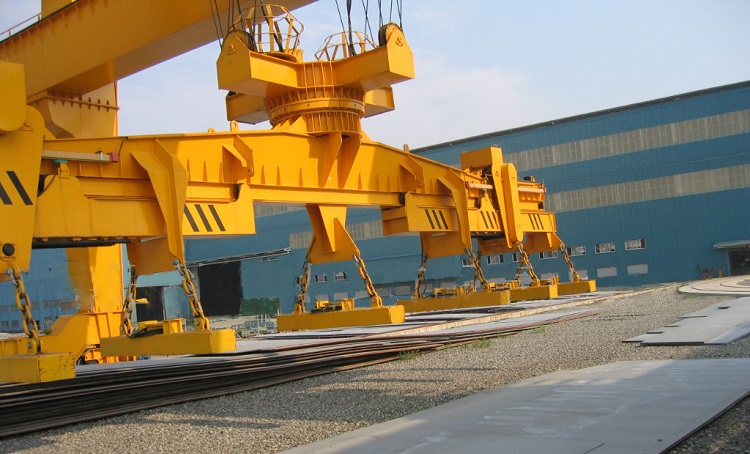MW84 heavy plate lifting electromagnet largescale lifting equipment