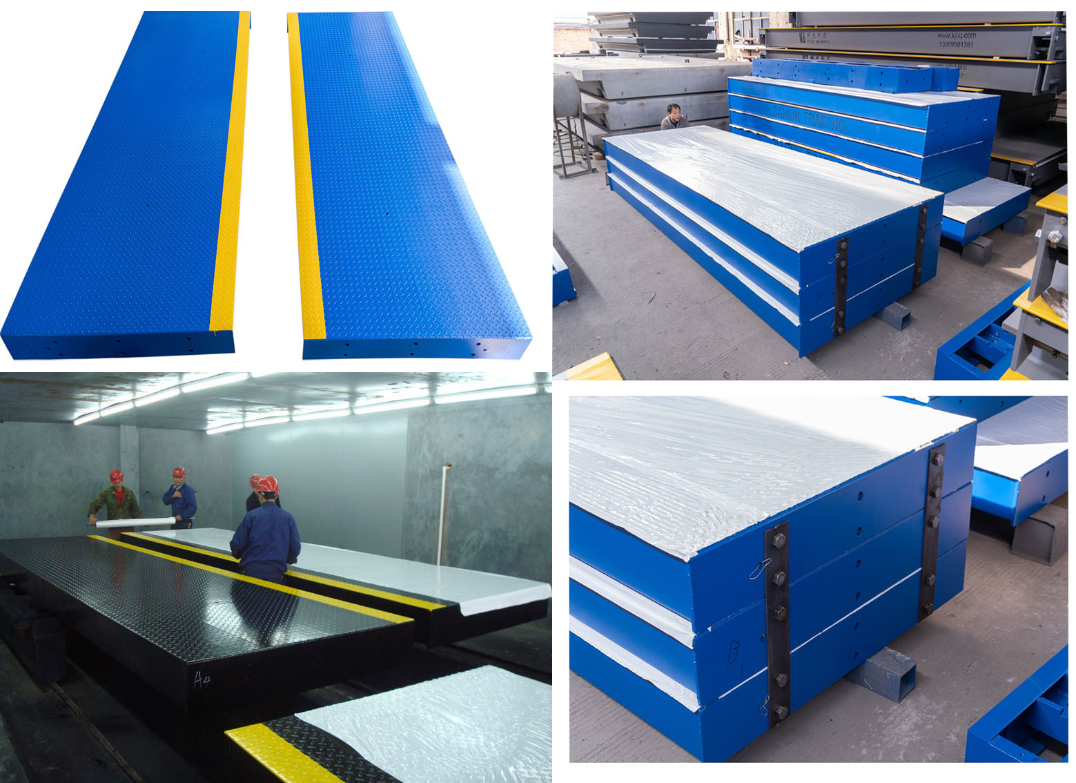 60 Tons 18m Heavy Duty Steel Deck Electronic Weighbridge with Load Cell