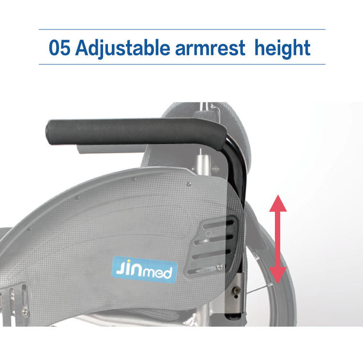 NA431 Leisure Sporty Active Wheelchair Super Lightweight Flexible Folding Wheelchair