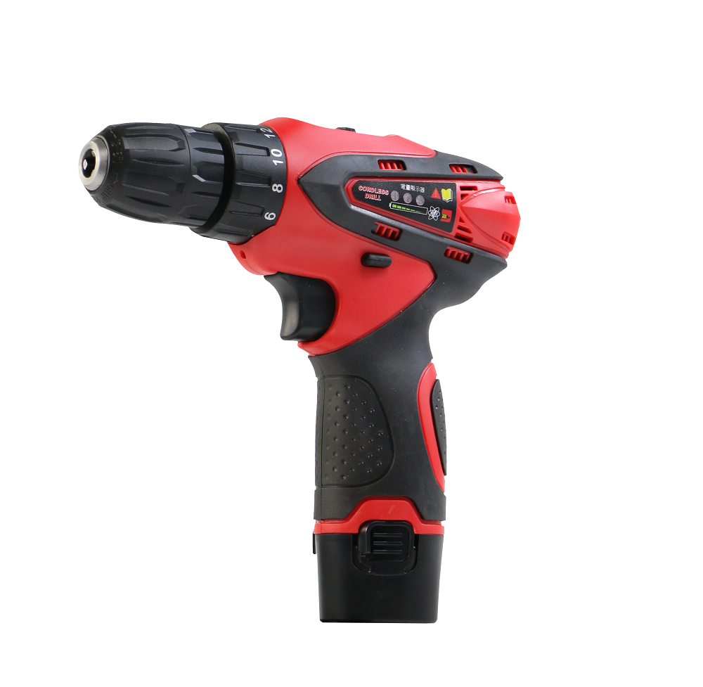 12V Multifunctional Electric Electric Hand Drill Household Cordless Screwdriver Drill Rechargeable Power 2Speed Tools