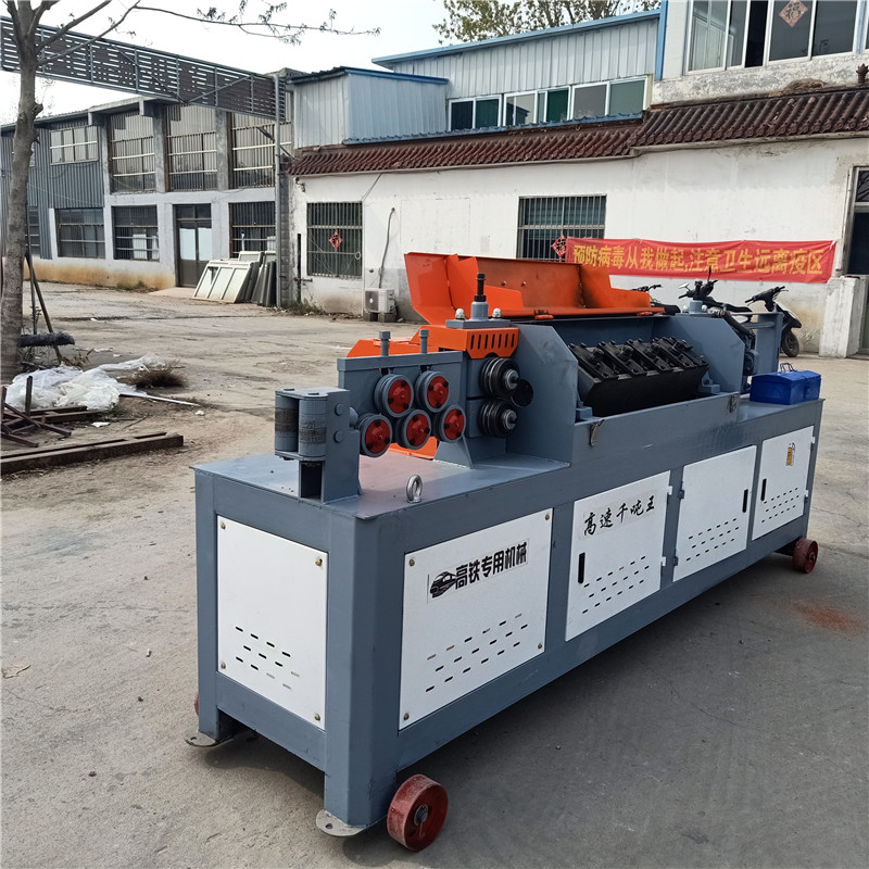 Stable Quality Straighten Tool Coiled Rebar Wire Straightening And Cutting Machine CNC rebar straightening and cut
