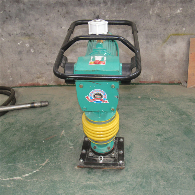 Vibratory tamping rammer road tamp ram construction vibration tamping rammer compactor machine earth sand soil wacker