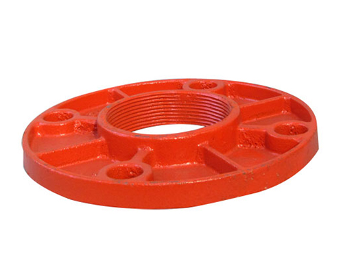 ductile iron pipe fittings grooved flange