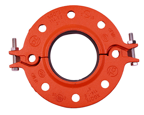 ductile iron pipe fittings split flange