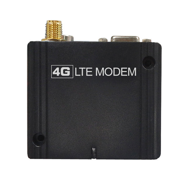 M2m 4g lte modem rs232 db9 mini USB interface wireless industrial modem with antenna serial cable