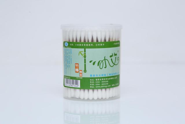 150 wholesale PP cylinder box of disposable health bamboo sticks xiao ai cotton swabs