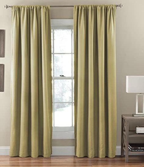 Polyester Plain Dyed Blockout Micro Fiber Curtains