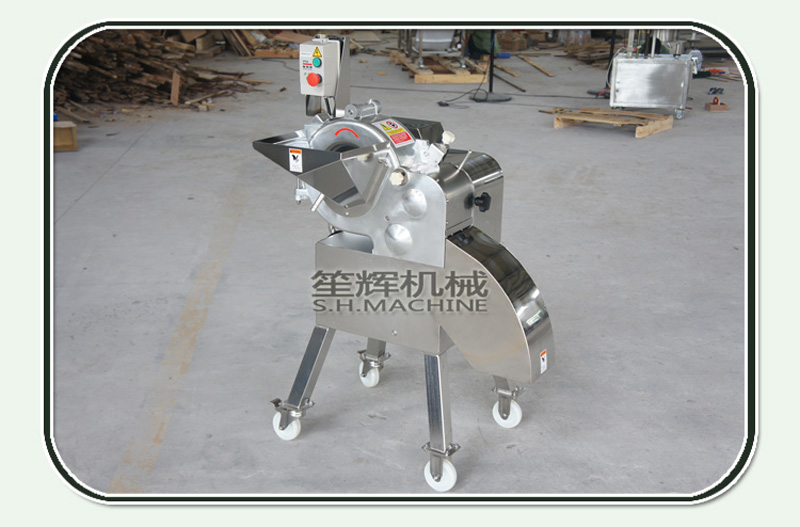 Large fruit and vegetable dicing machine cutting machine