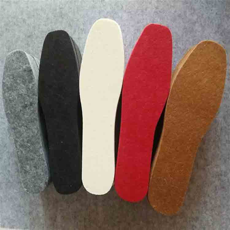 wool felt boot shoe insoles inserts for shoes