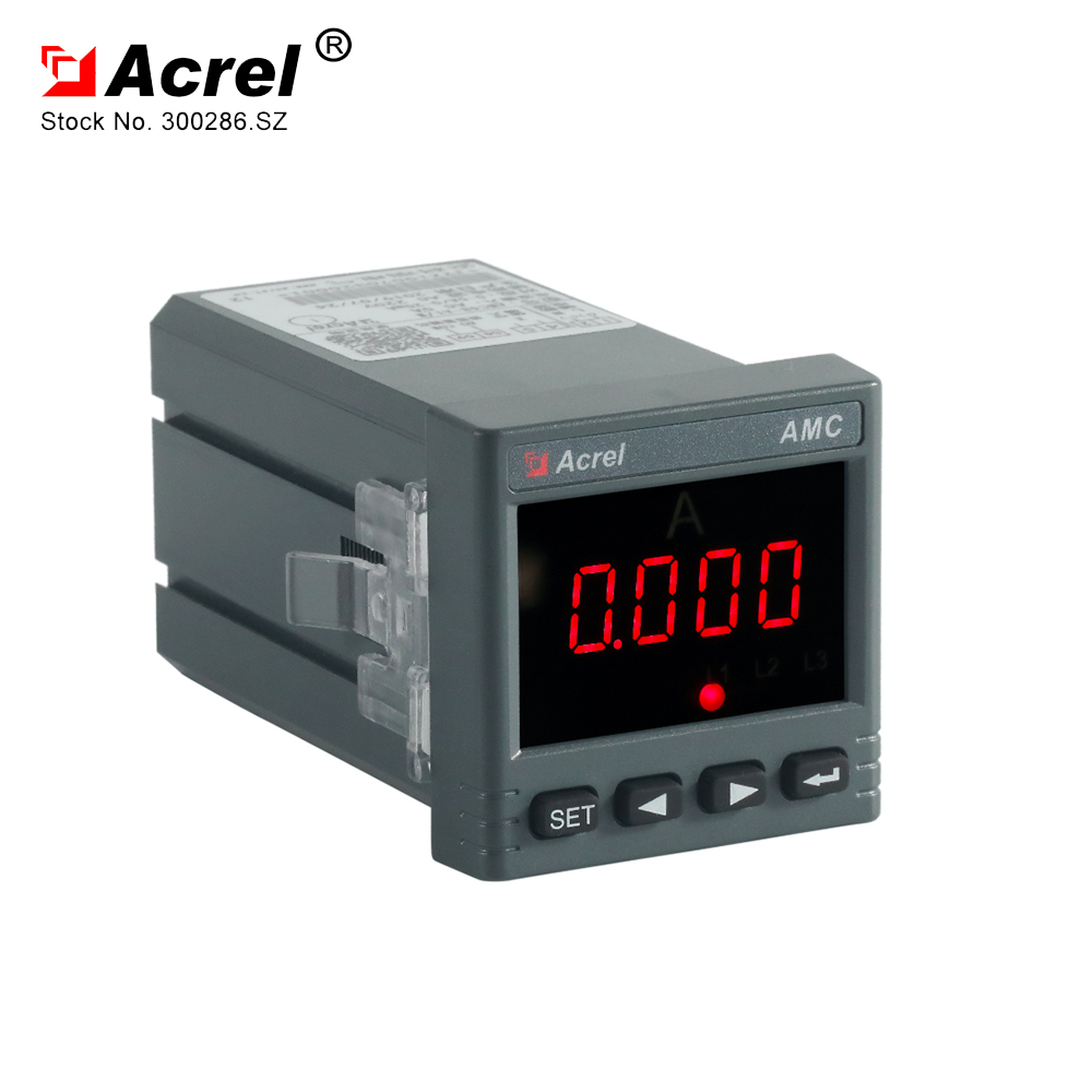 ACREL AMC48AI CURRENT MONITOR single phase current monitoring panel mounted ammeter