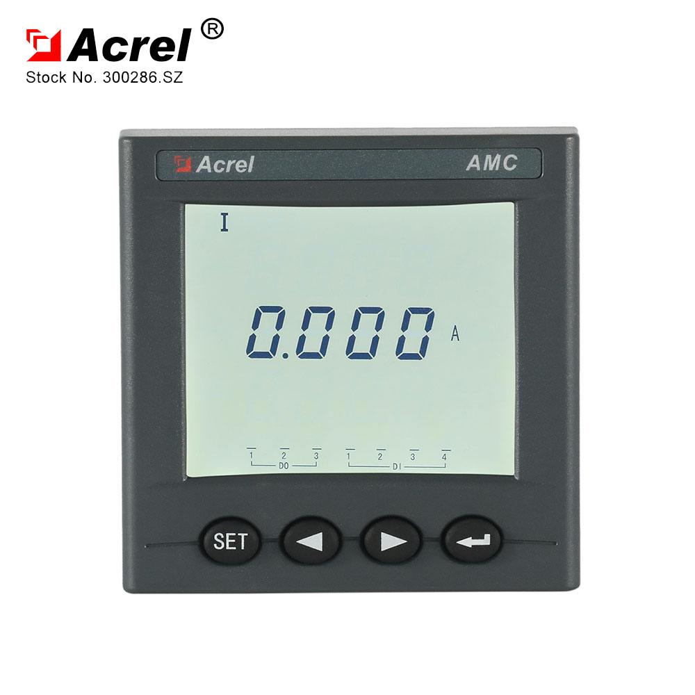 ACREL intelligent design voltage current power meter display single phase LCD voltage display meter AMC72LAI