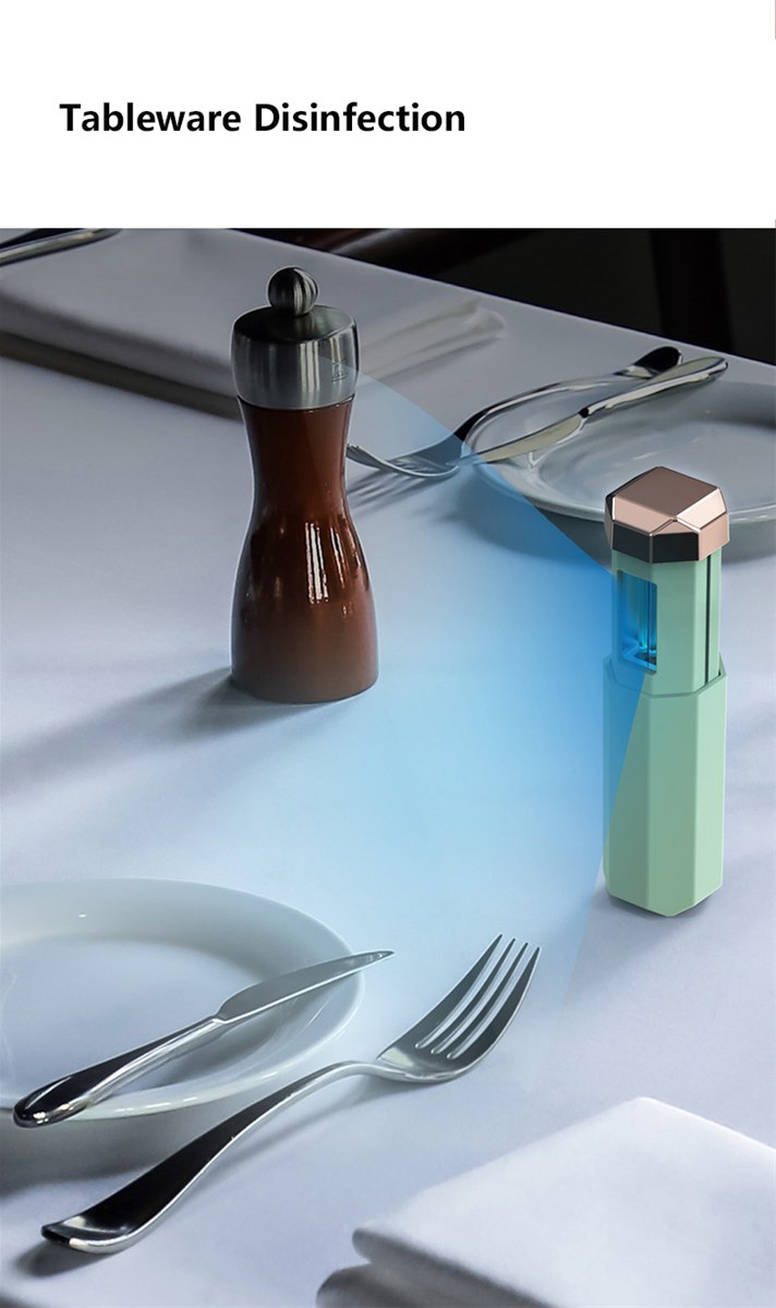 Portable Handheld Mini UV Disinfection Stick Tableware Disinfection Sanitizing Scanner bar