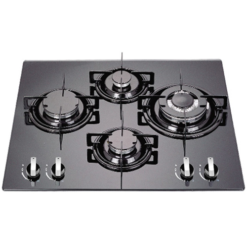 SHINOR HFR604TGB1 Built in Tempered Glass Gas Hob