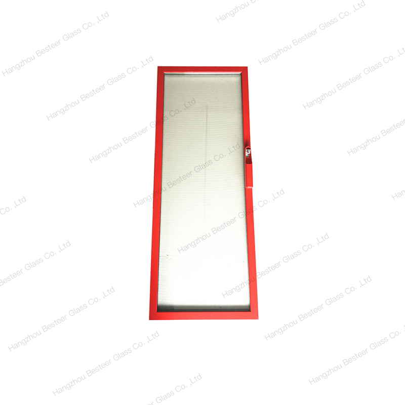 Customized single Upright Glass Door for Vertical cooler