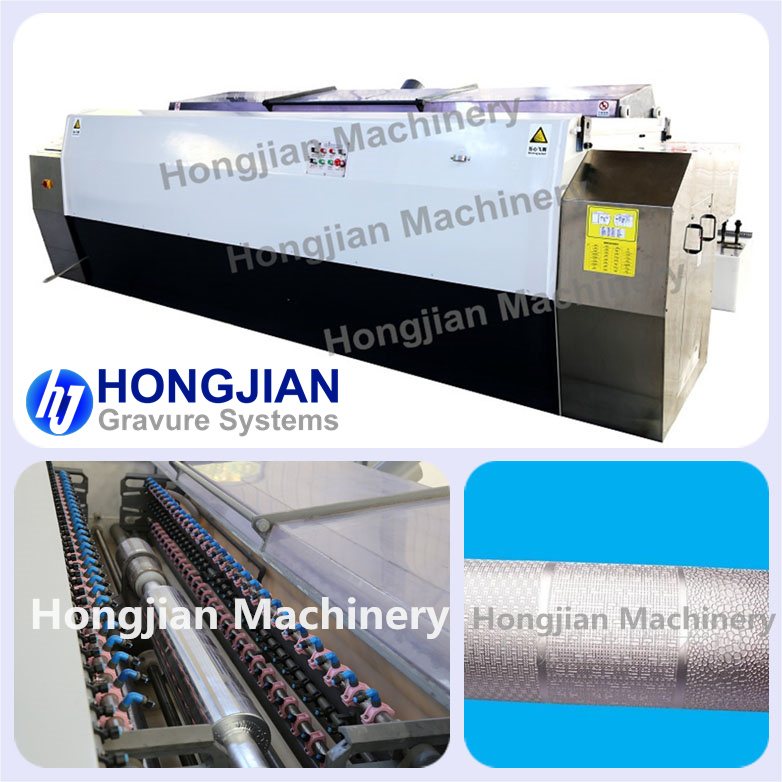 Spray Etching Machine for Gravure Cylinder Embossing Roller Laser Lacquer Etching Copper Steel