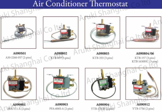 Aruki Air Contioning Thermostat Household Metal Temperature Controller New