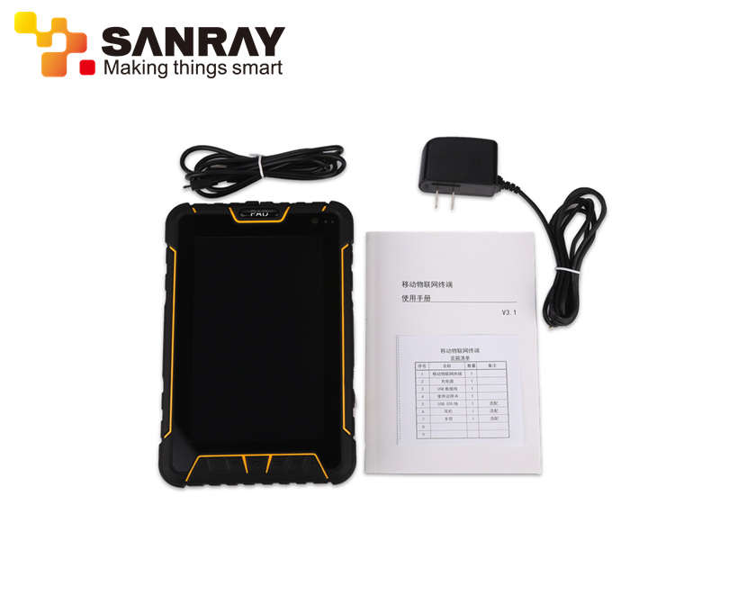 Long Range PDA 245G Android Portable Active RFID Tablet with GPS WIFI for Warehouse Inventory