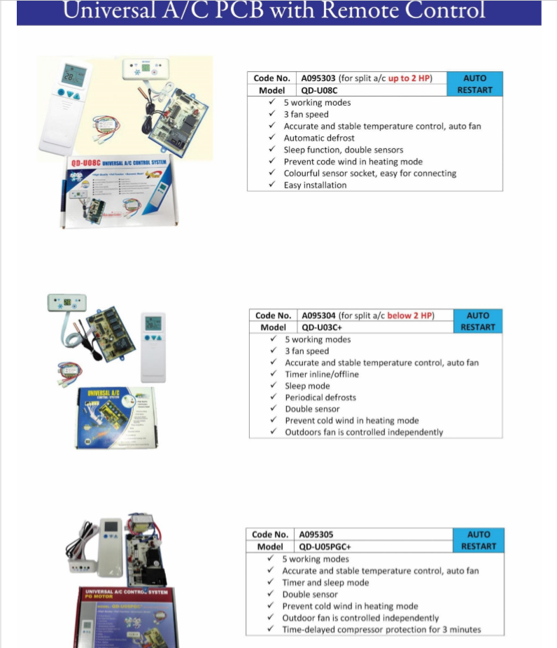 Aruki PCB With Remote Control competitive price
