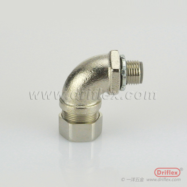Brass Conduit FittingsNickel Plated90d Angle