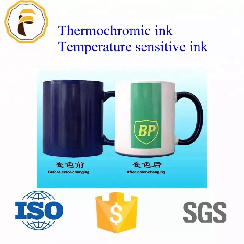 High quality screen printing temperature sensitive ink