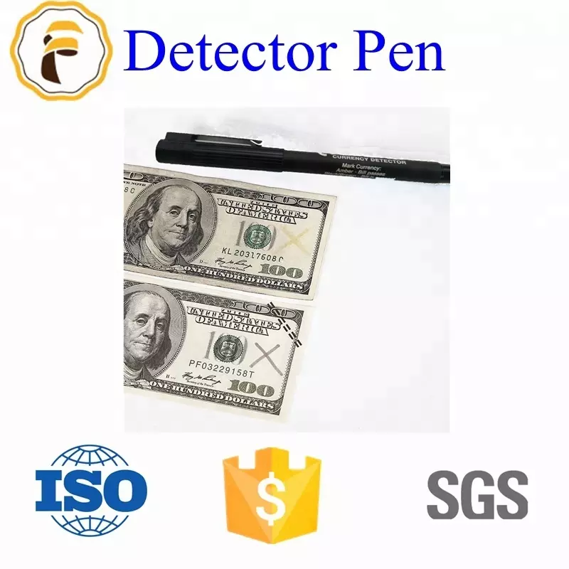 Wholesale and Retail 2 in1 money detector pen suitable high quality