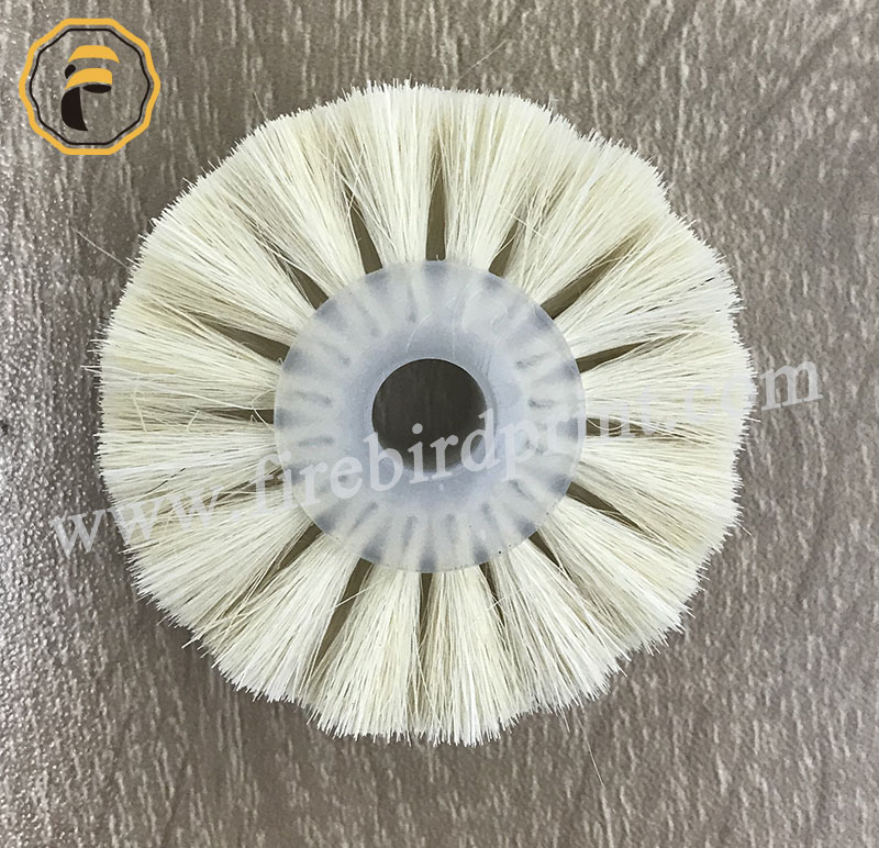 High quality SM 74 brush wool wheel for HDB printer offset Press wool wheel