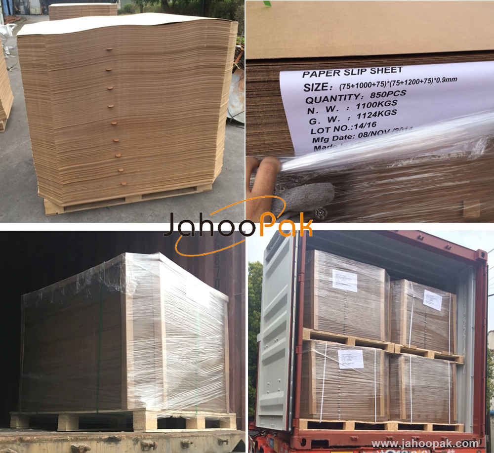100 Recyclable Laminated Paper Slip Sheet to Replace The Wooden Pallet