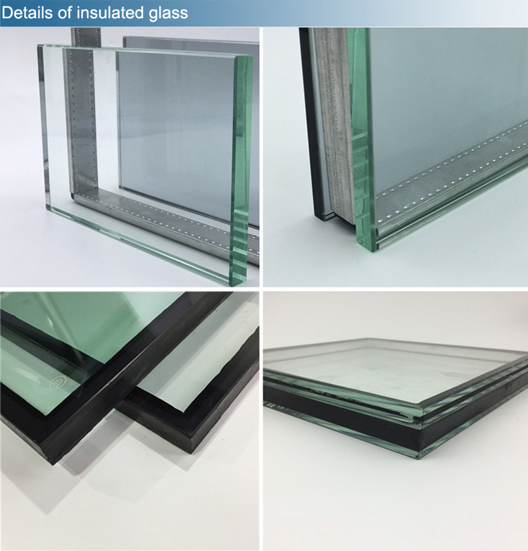 6mm9A6mm clear tempered insulated glass