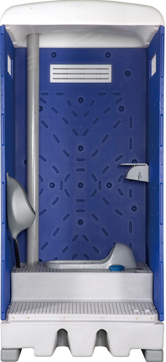 City Temper Movable Toilets with Thick Partition DSQ300 Module Portable Toilets Double Ply Squat Type