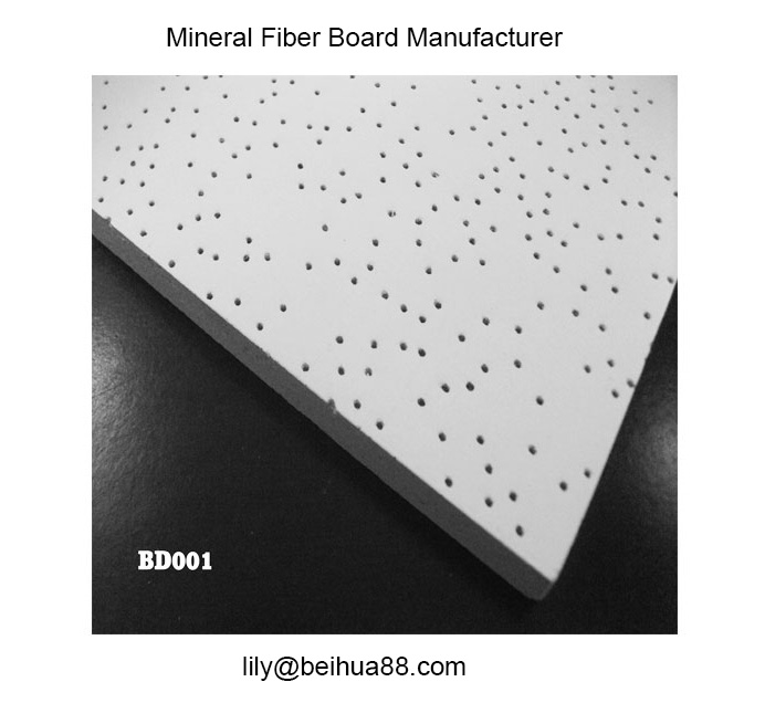 Soundproof Mineral Fiber Ceiling Tiles