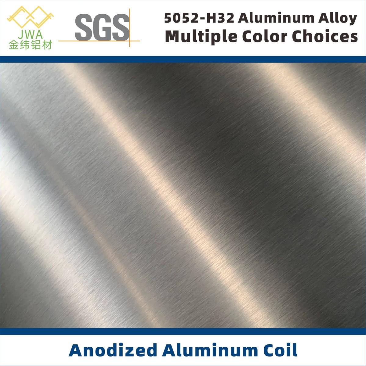 5052 Anodized Aluminum Coil Anodized Aluminum Sheet for Building Decoration Metal Building Material Manufacturer