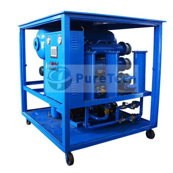 Double Stage High Vacuum Transformer Oil Purifier