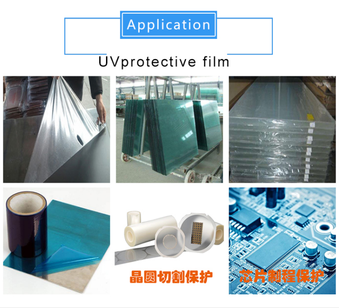 UV Semiconductor Silicon Wafer Po Film Dicing Tape Suppliers