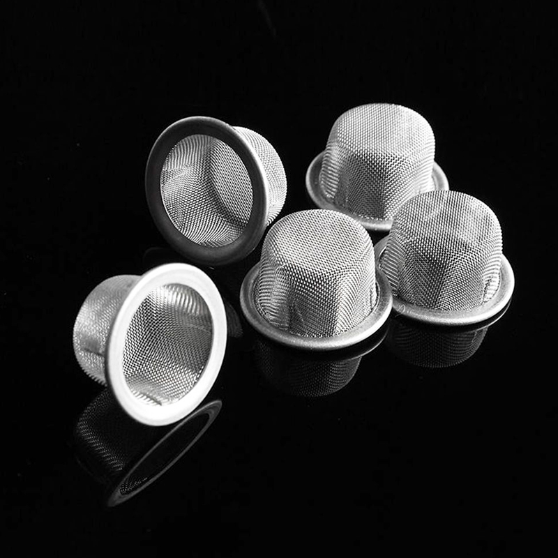 304 stainless steel filter cap mesh 8mm filters