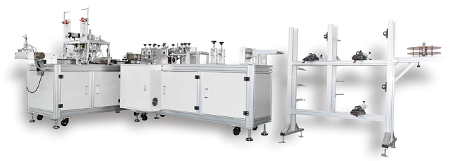 Latest model automatic face mask machine with high capacity