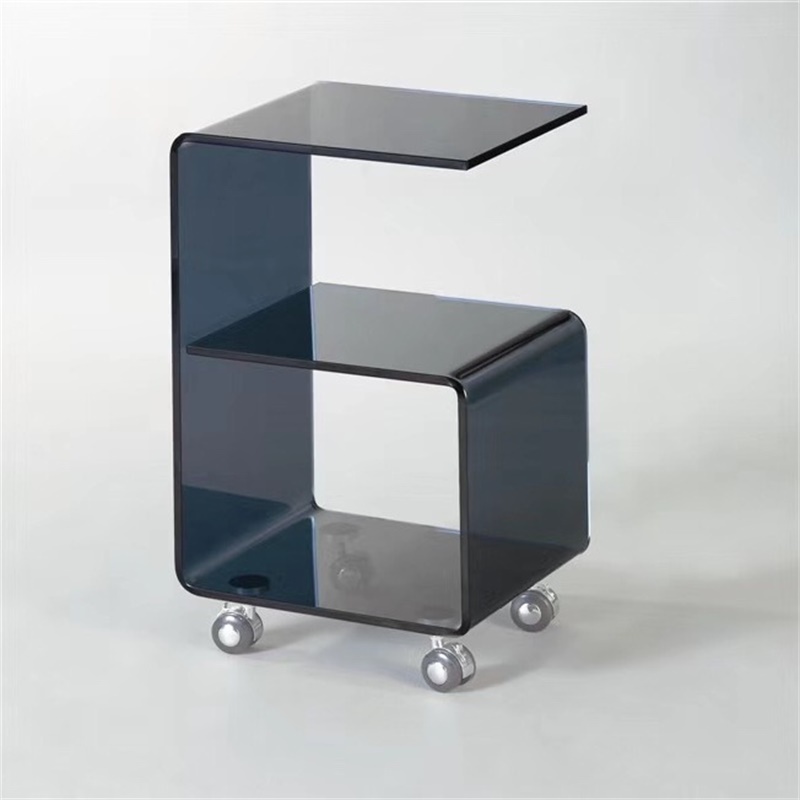 10mm clear hot bending glass table for modern design