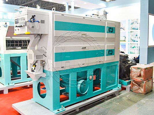Rice Polisher in Rice Processing Plant