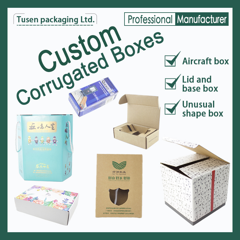 OEM Corrugated Boxes Colorful Printed
