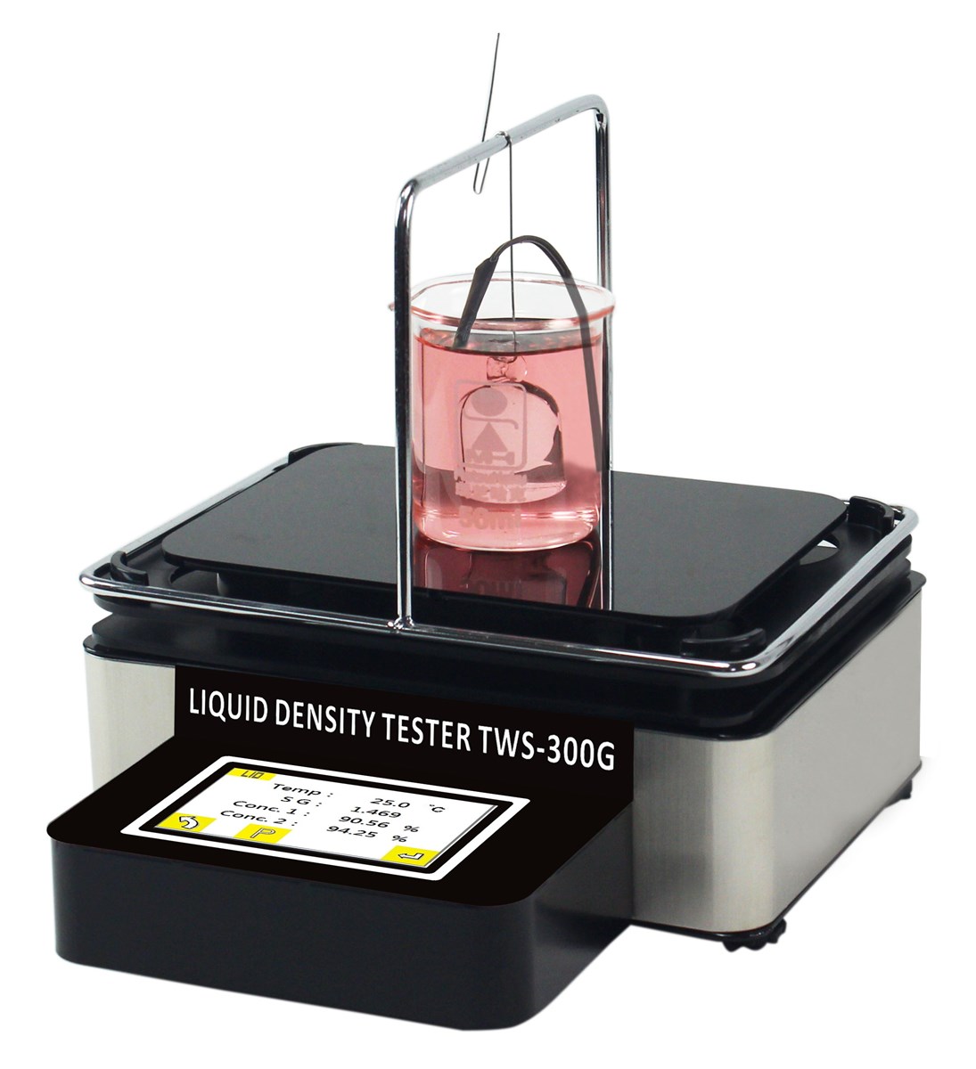 Relative Density Tester for Chemical Solution All Kinds of Liquid TWS300G Made In Taiwan