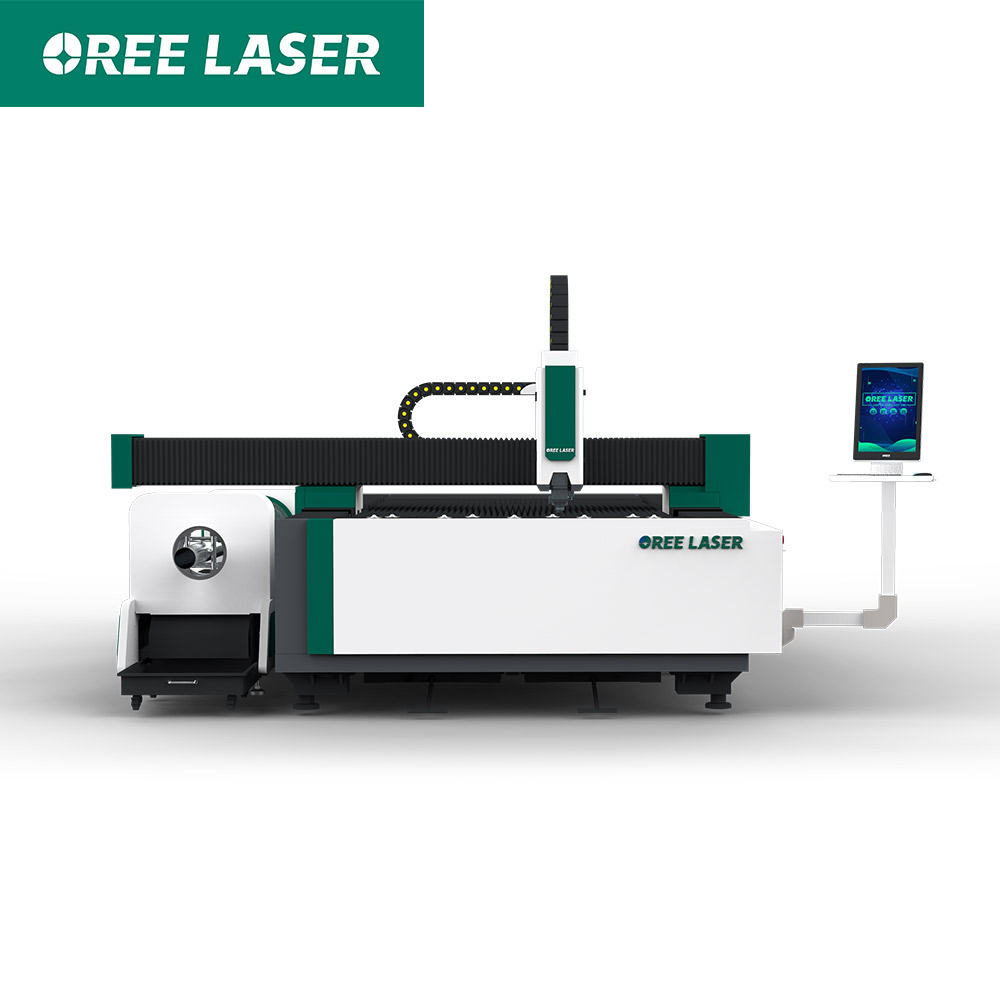 CNC fiber laser cutting machine for sheet and tube metal cutting