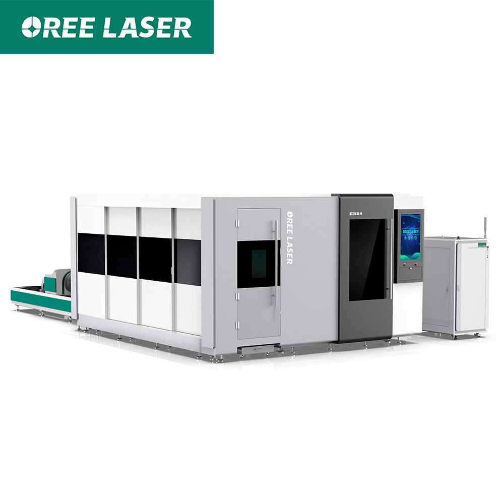 Hot sale sheet and tube dusal use fiber laser cutting machine